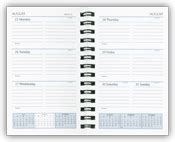 Large Functional Weekly Agenda Refill 2025 